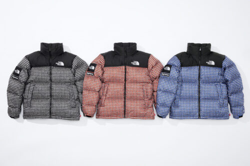 Supreme North Studded Nuptse Blanket 赤