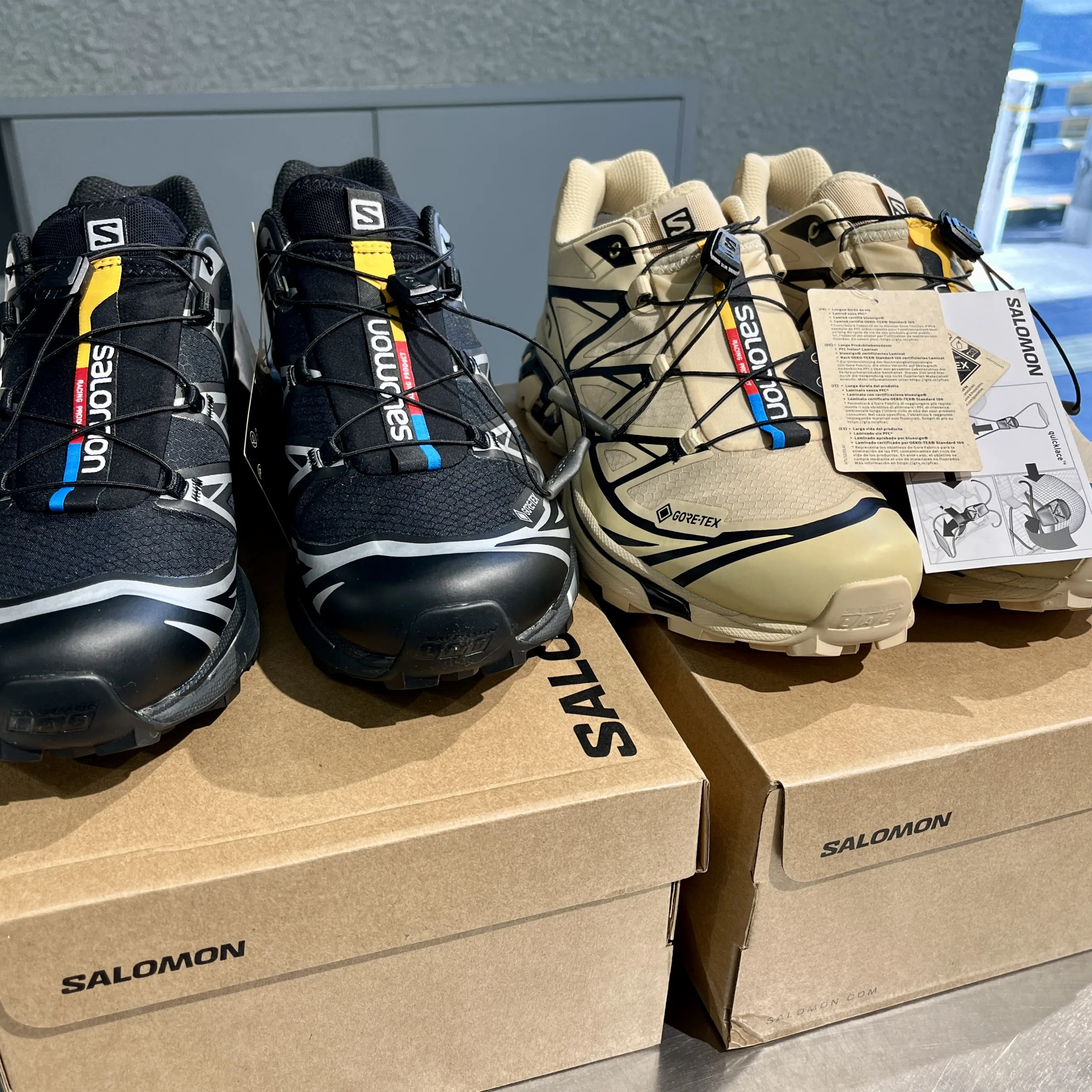 Salomon XT-6 サロモン ゴアテックス GORE-TEX  レビュー GTX Black