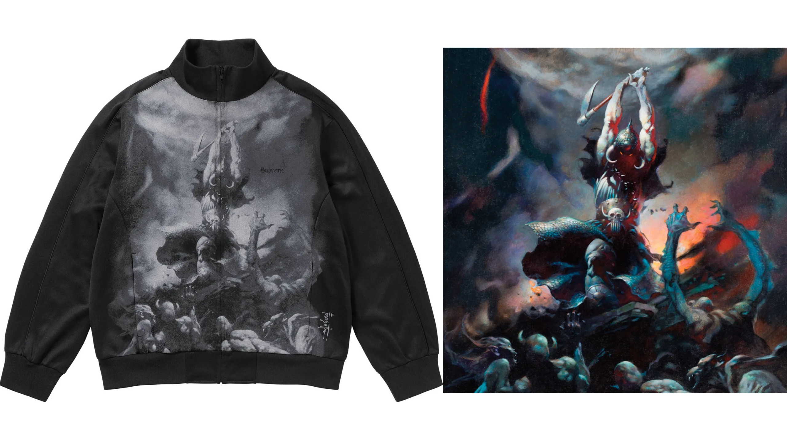 Frazetta Track Jacket Supreme トラックジャケット フランク・フラゼッタ　シュプリーム　2024 FW 秋冬