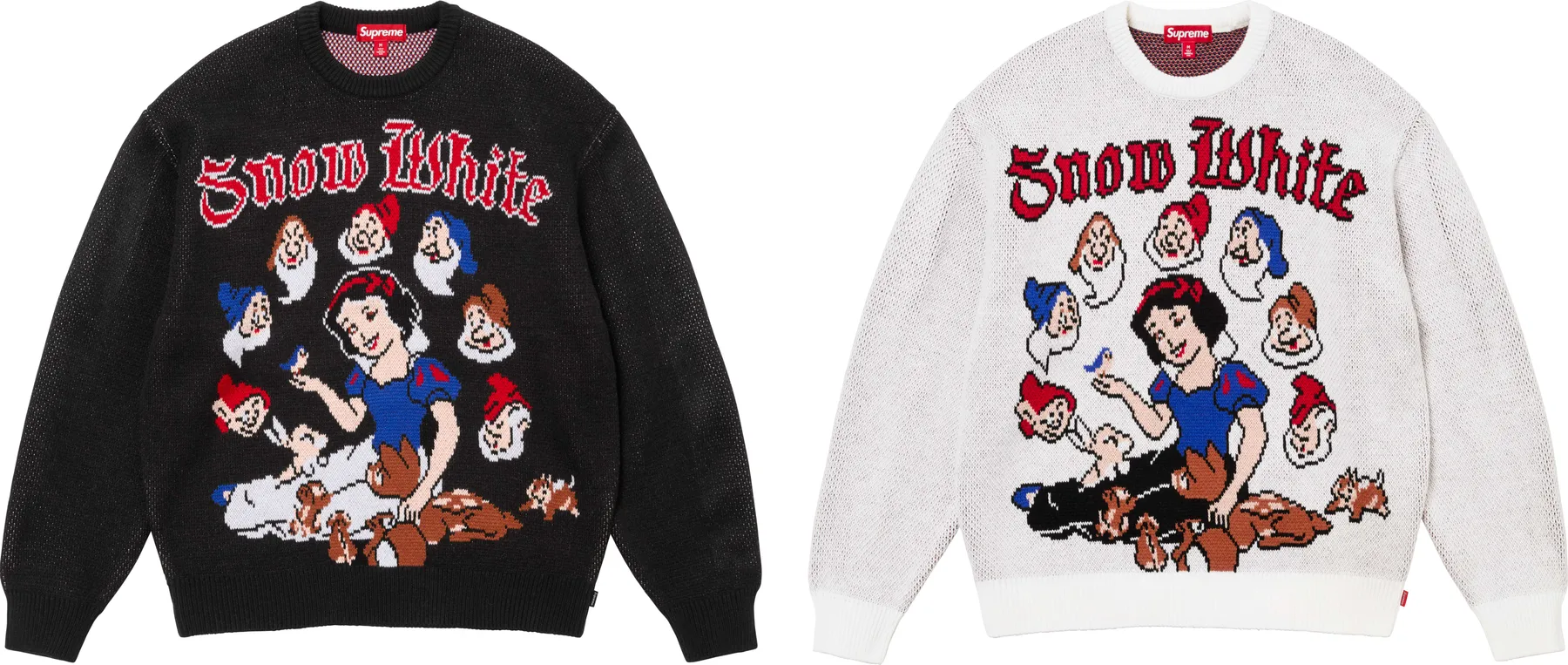 Snow White Sweater Supreme セーター　シュプリーム　スノーホワイト　白雪姫　ディズニー　　2024 FW 秋冬