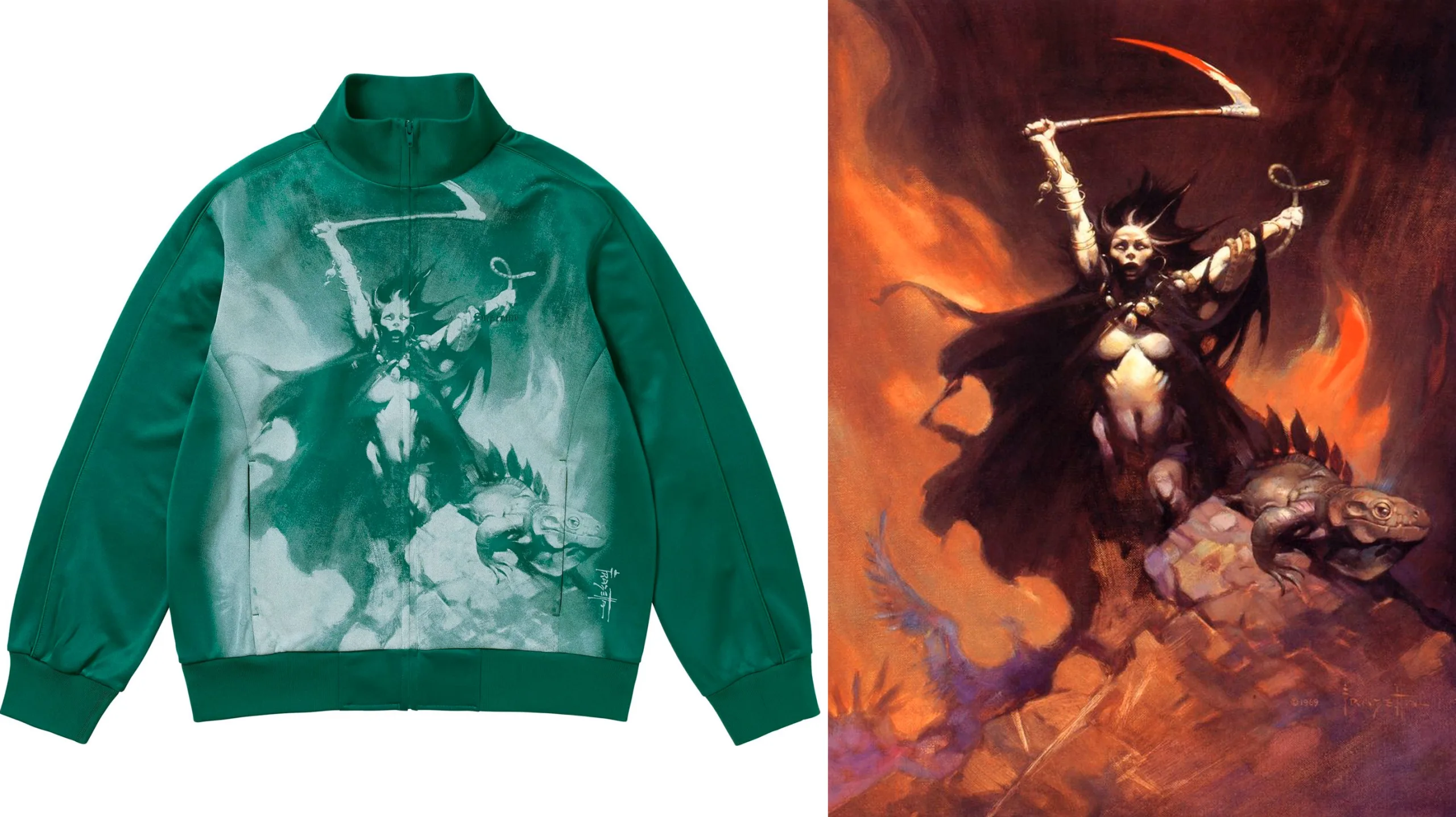 Frazetta Track Jacket Supreme トラックジャケット フランク・フラゼッタ　シュプリーム　2024 FW 秋冬