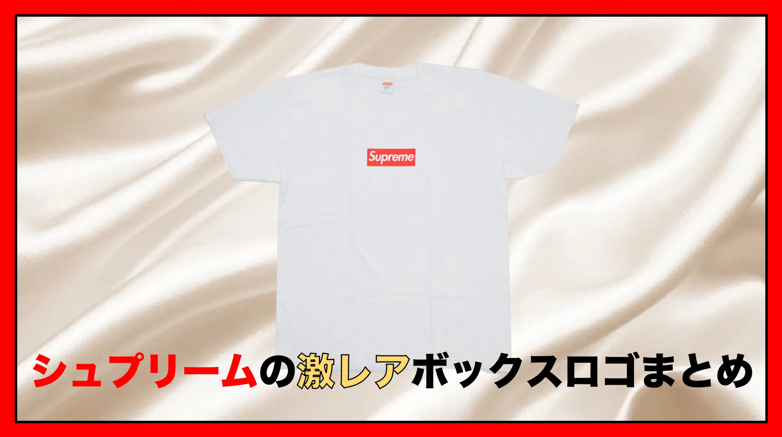 高騰】シュプリームの激レアボックスロゴ5選！Tシャツやパーカーに施された名作たちを一挙紹介！｜FashionArchive.com