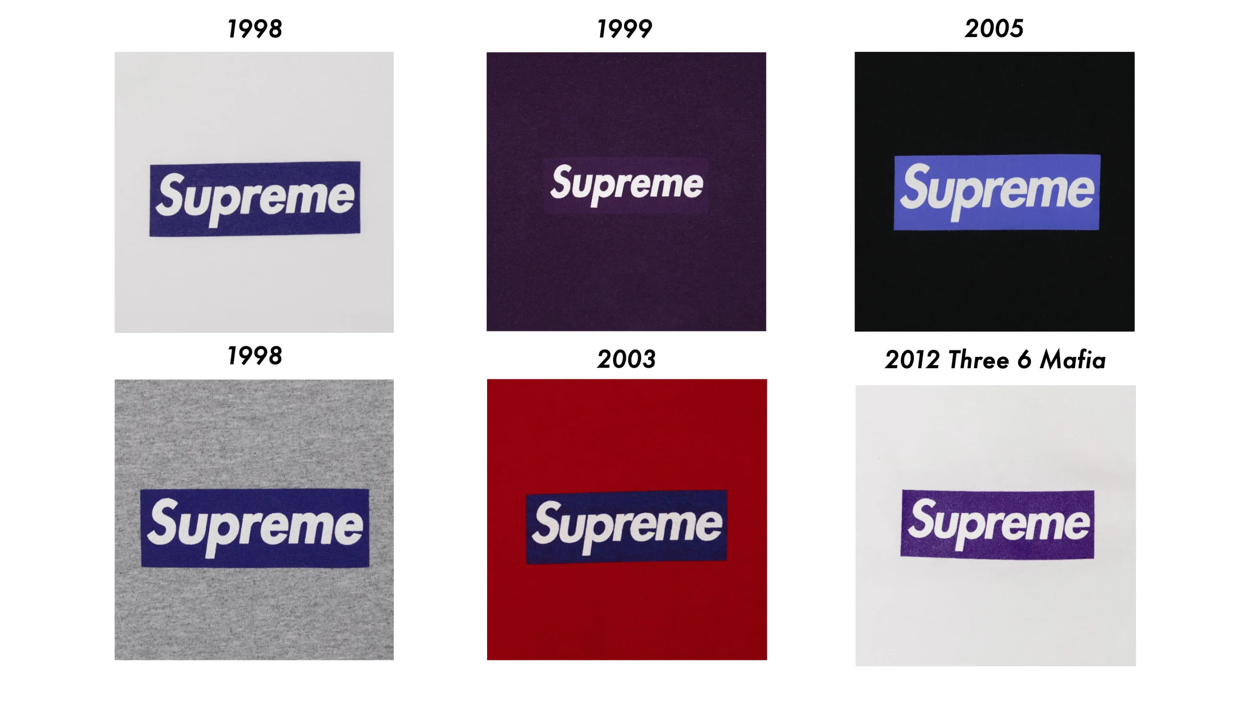 Supreme Box Logo シュプリーム ボックスロゴ レア 紫