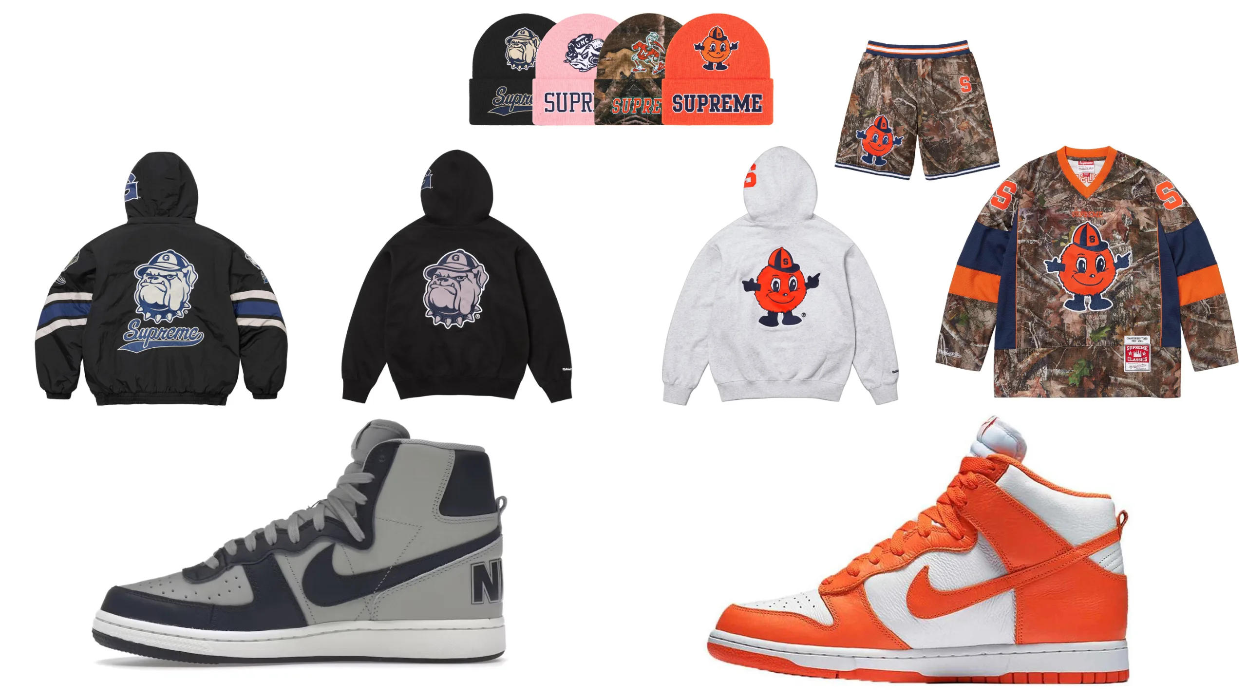 nike supreme Mitchell & Ness コラボ