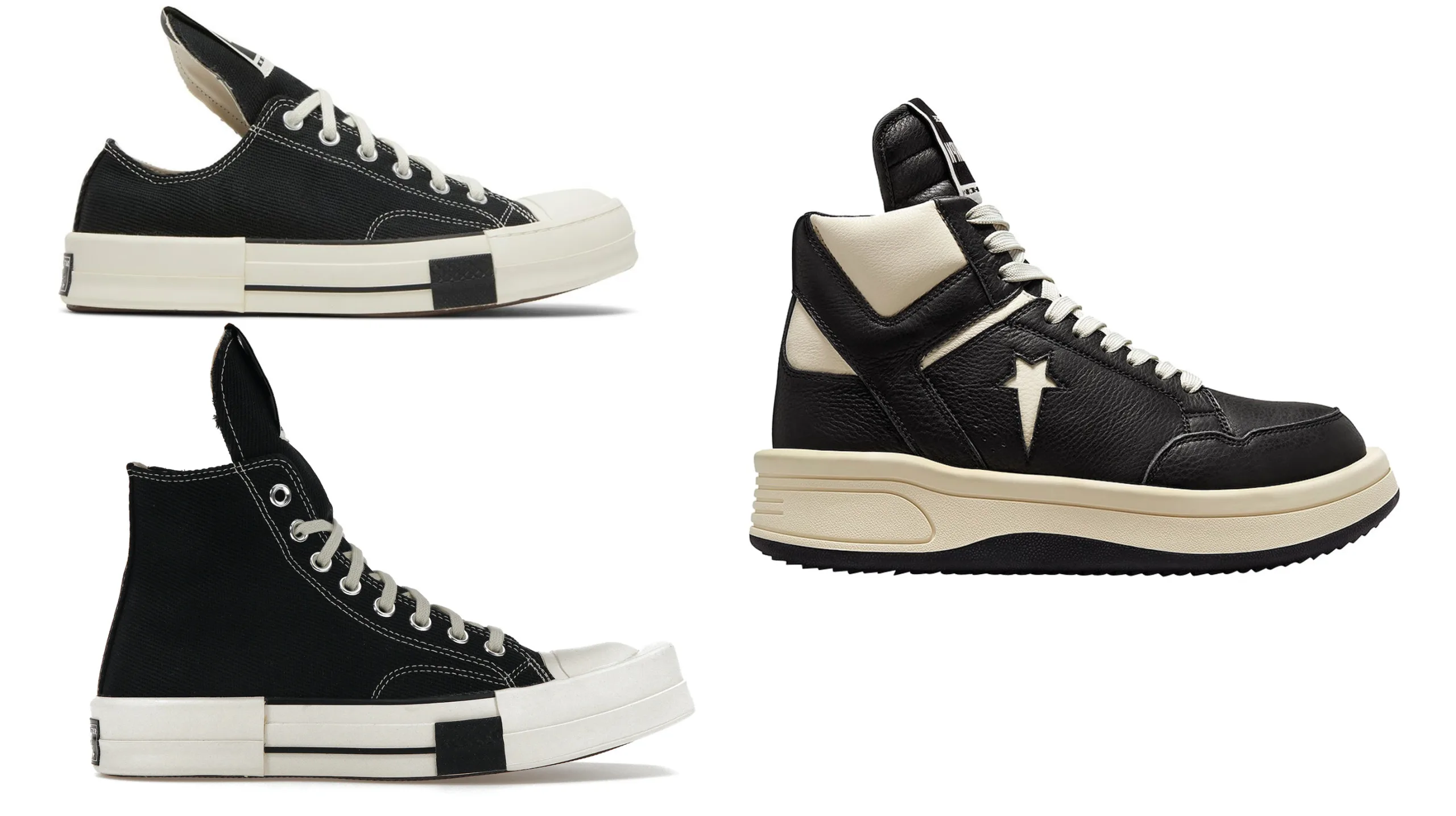 Rick Owens DRKSHDW TURBODRK Chuck 70 コンバース リックオウエンス コラボ