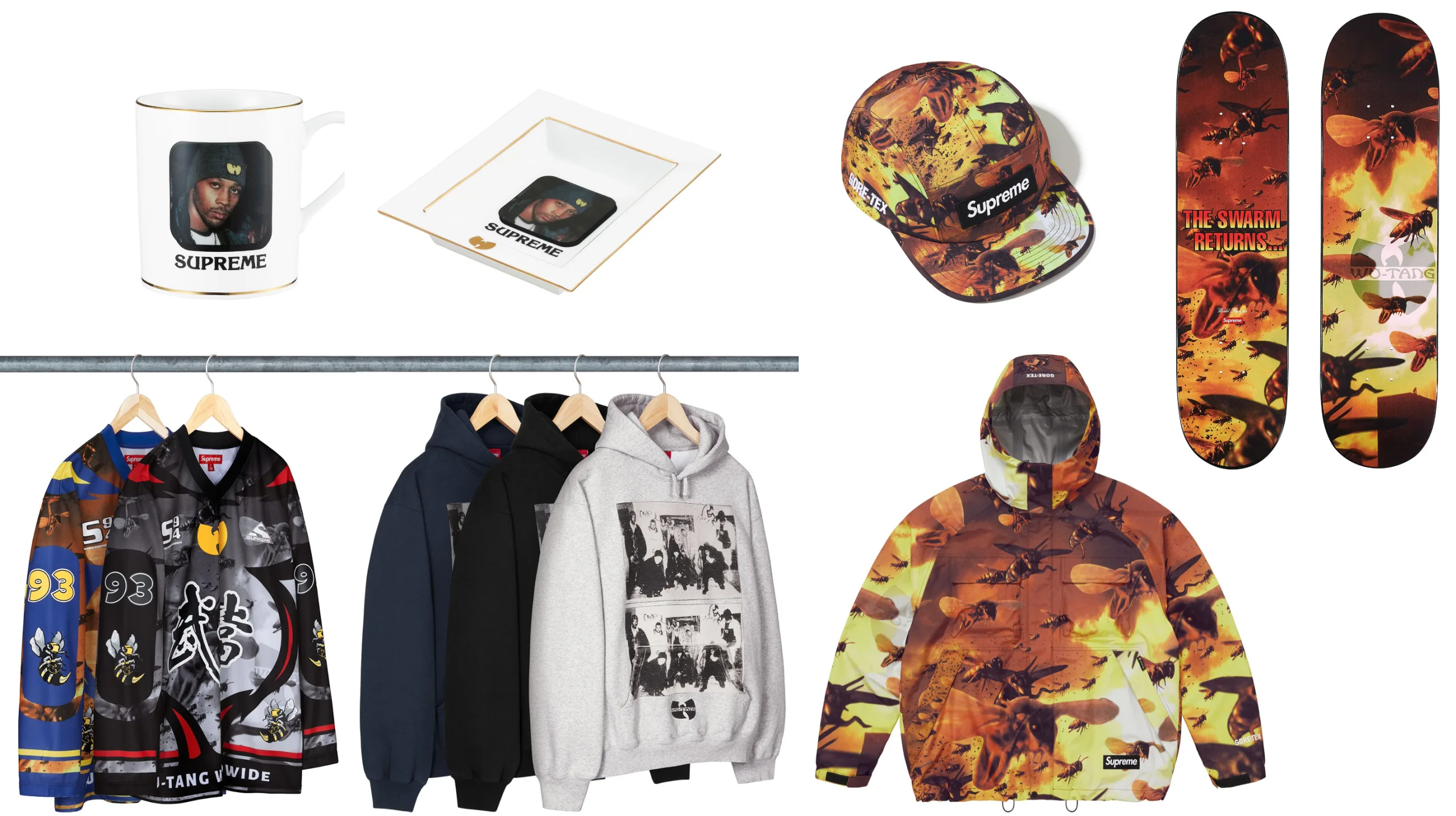Supreme シュプリーム 2025FW 秋冬シーズン Wu-Tang Clan コラボ ウータン・クラン