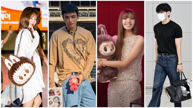 ラブブ　LABUBU　ポップマートPOPMART　人気　ぬいぐるみ　定価　有名人　LISA　BLACKPINK 　リサ　ブラックピンク