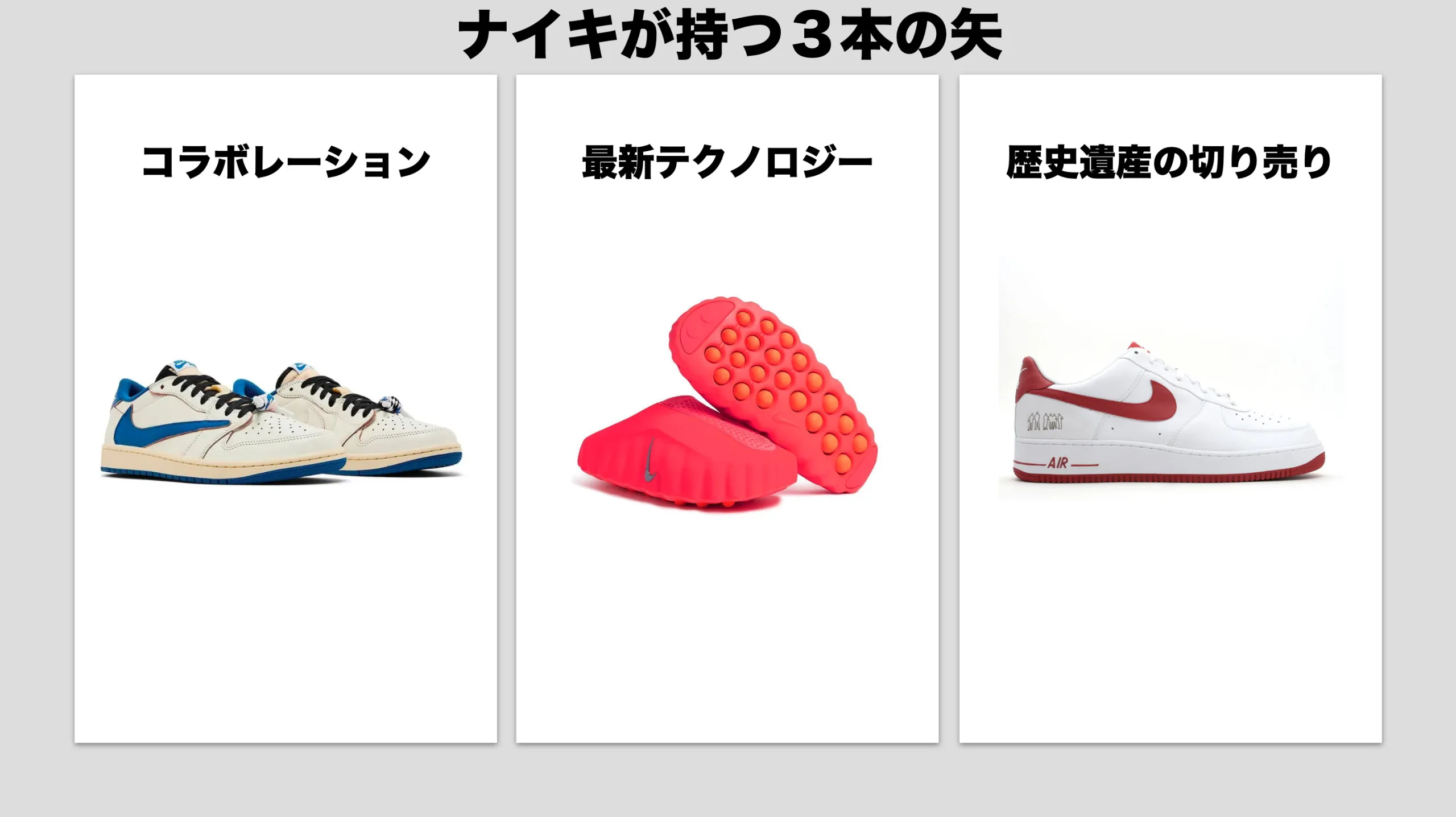 ナイキ　人気　ない　低迷　低下　ブーム　終わり　ダサい　離れ