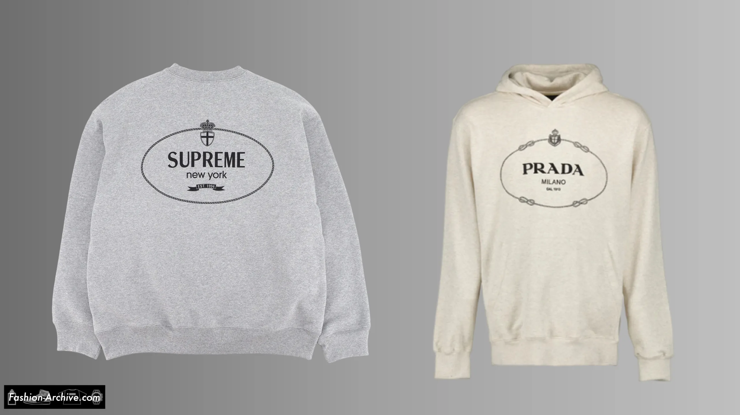 シュプリーム　Supreme　アーカイブ　サンプリング　古着　アイテム反応集　プラダ　PRADA