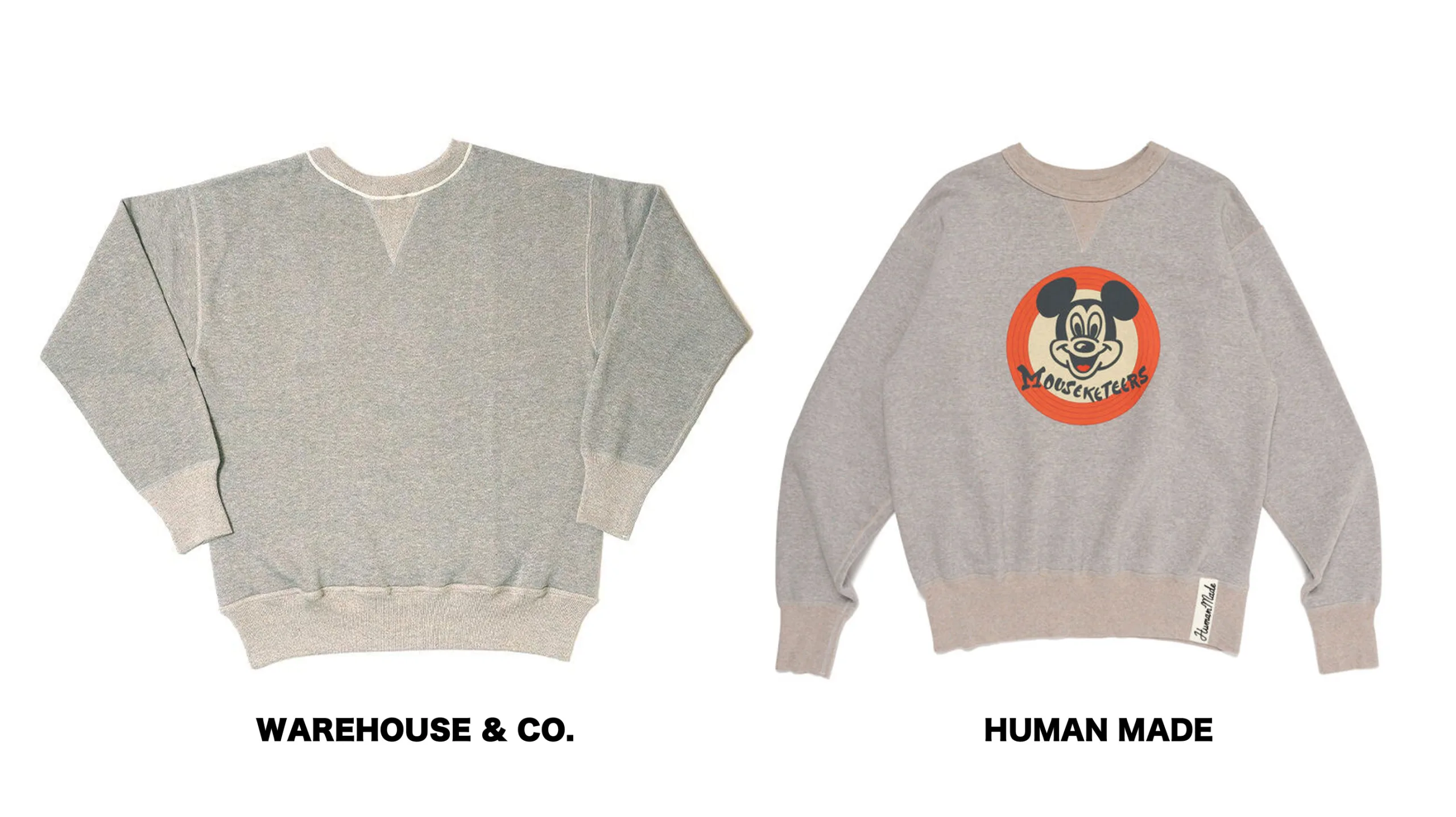 ^HUMAN MADE ヒューマンメイド　スウェット　ヴィンテージ　ミッキー