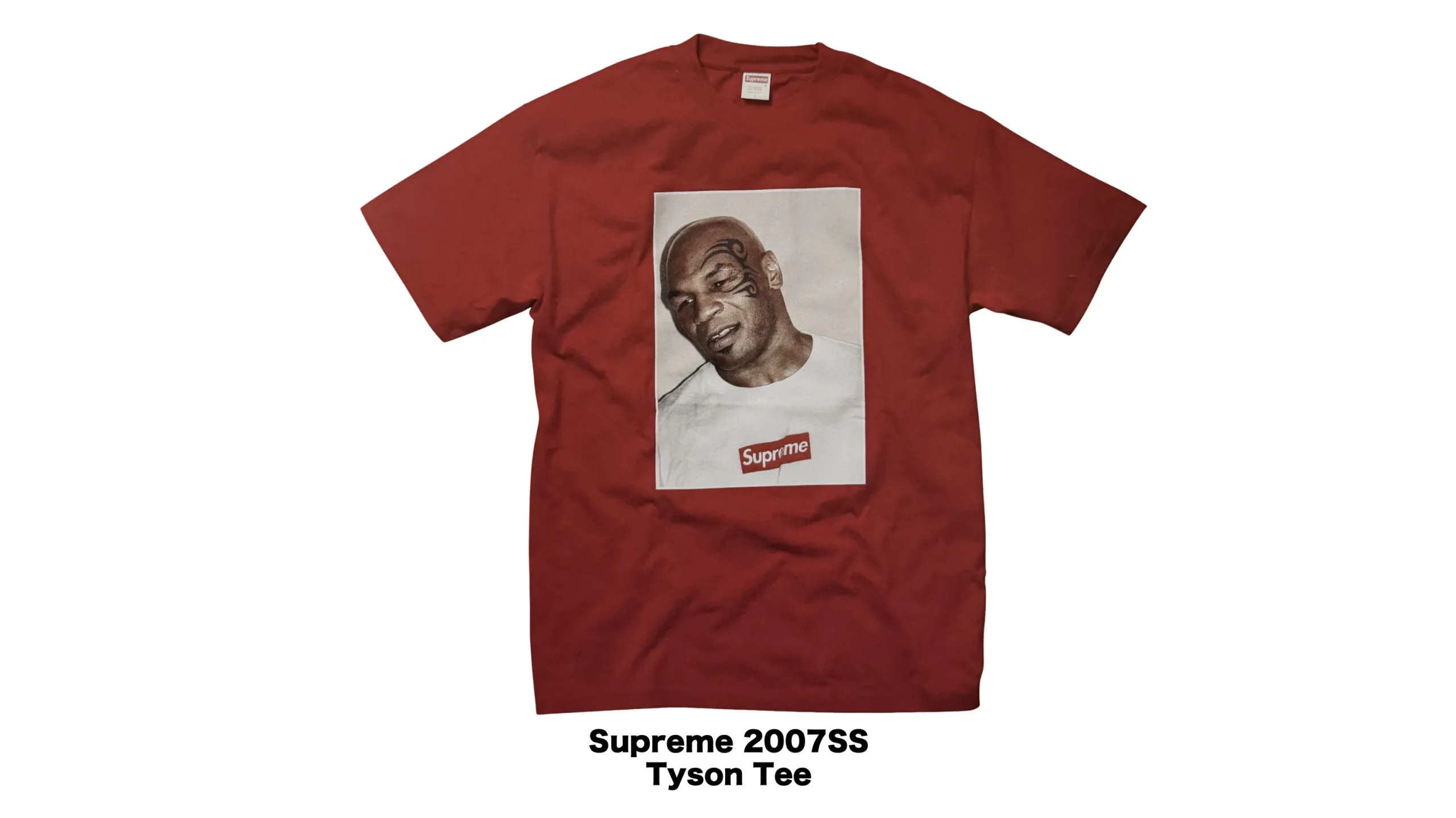 シュプリーム　Supreme　モハメドアリ　ボクシング　コラボ　サンプリング　タイソン