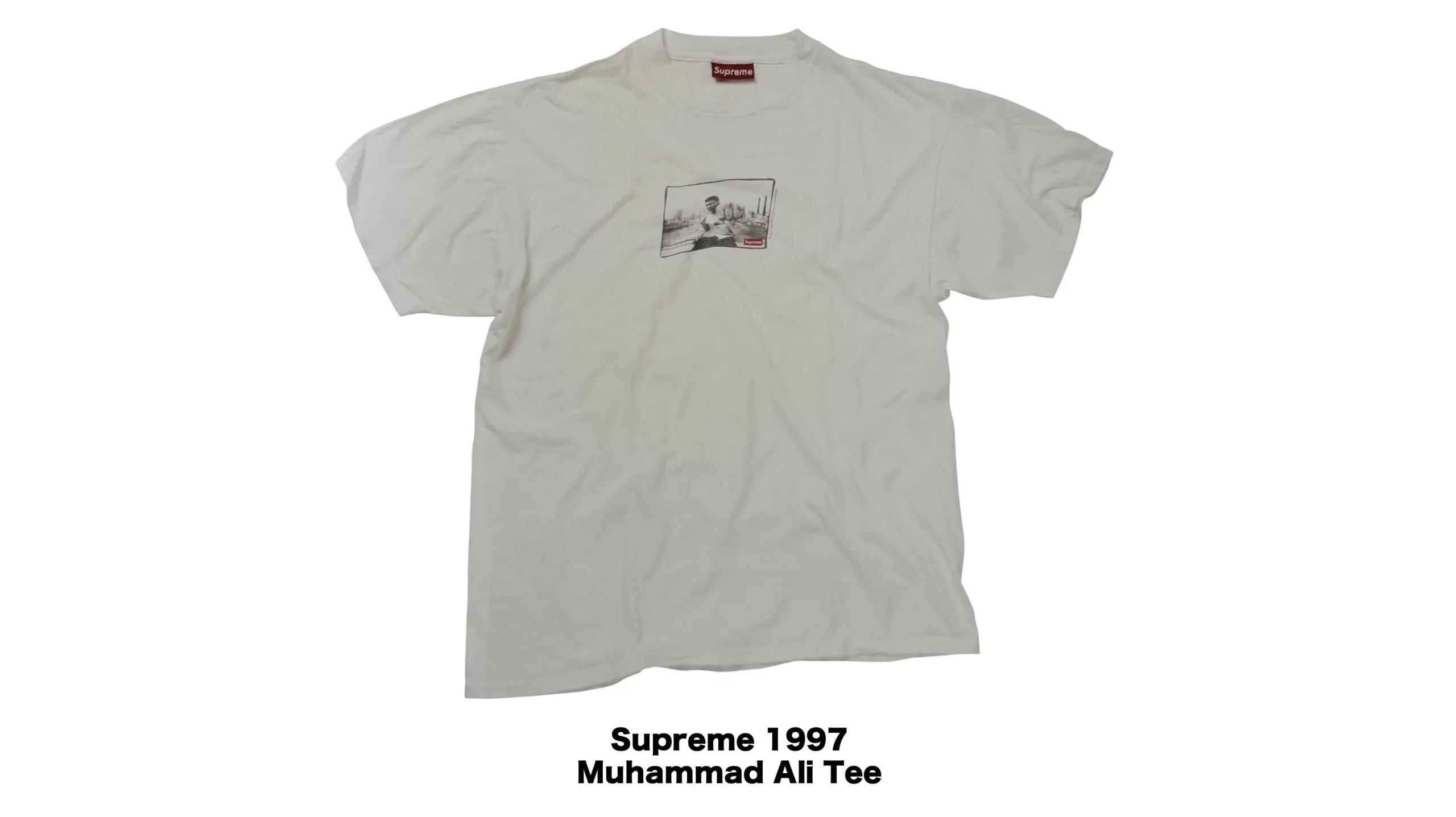 シュプリーム　Supreme　モハメドアリ　ボクシング　コラボ　サンプリング　タイソン