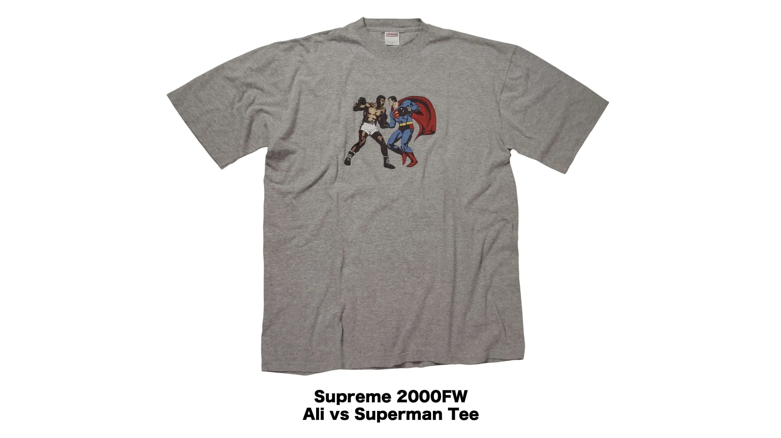 シュプリーム　Supreme　モハメドアリ　ボクシング　コラボ　サンプリング　タイソン