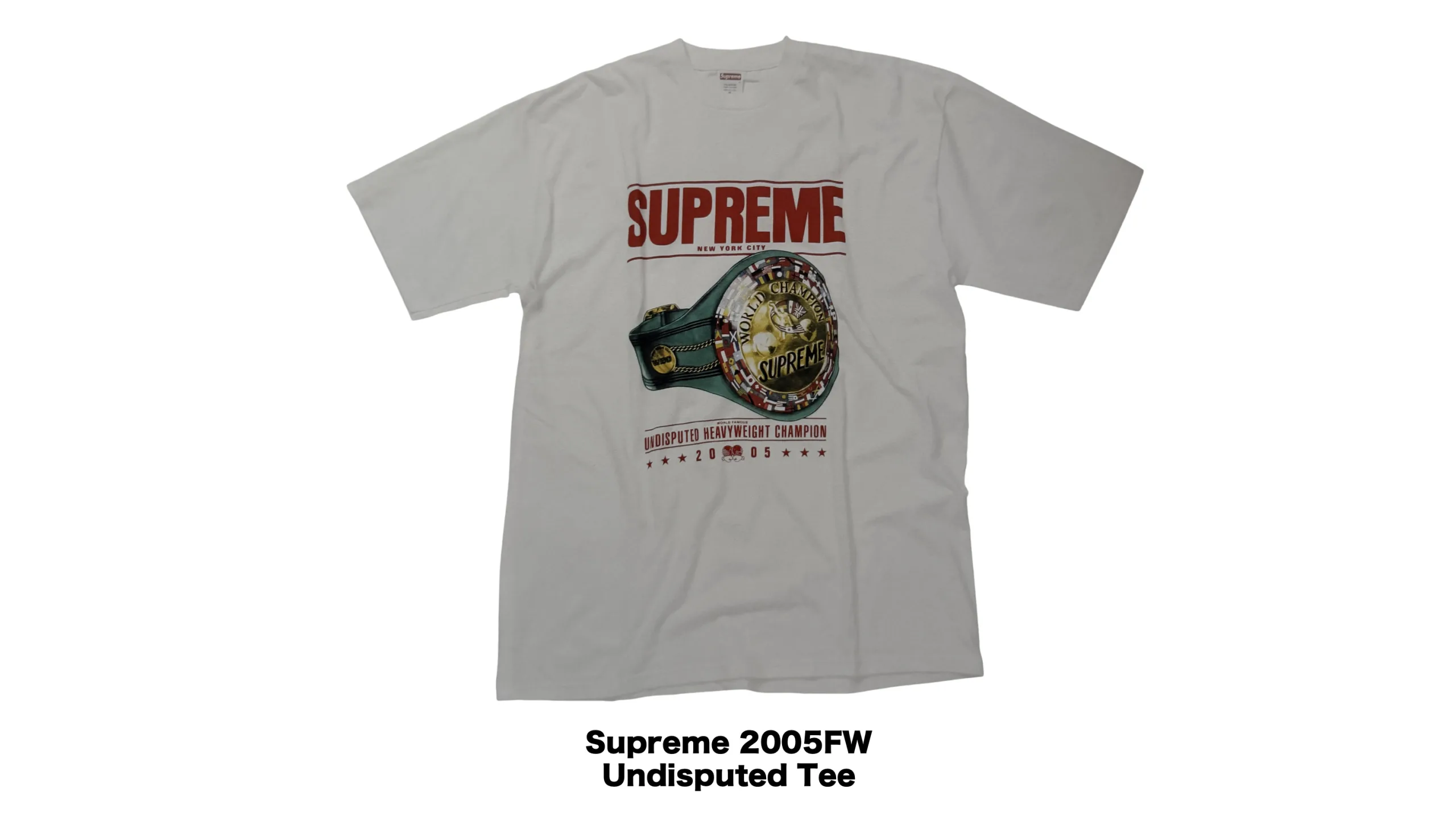 シュプリーム　Supreme　モハメドアリ　ボクシング　コラボ　サンプリング　タイソン