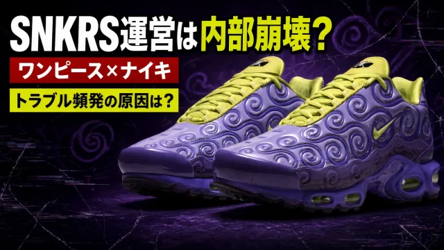 ナイキ　ワンピース　エアマックス　プラス　ワンピースカード　ゴムゴム　SNKRS